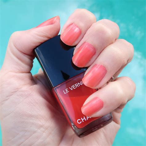 chanel nail polish watermelon|vogue Chanel nail polish.